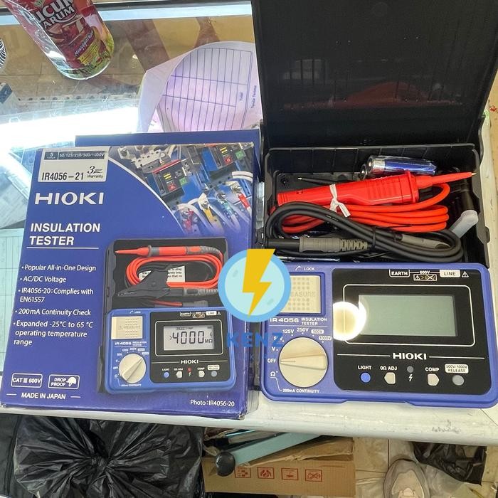 Laris Insulation Tester Hioki Ir4056-21 Original