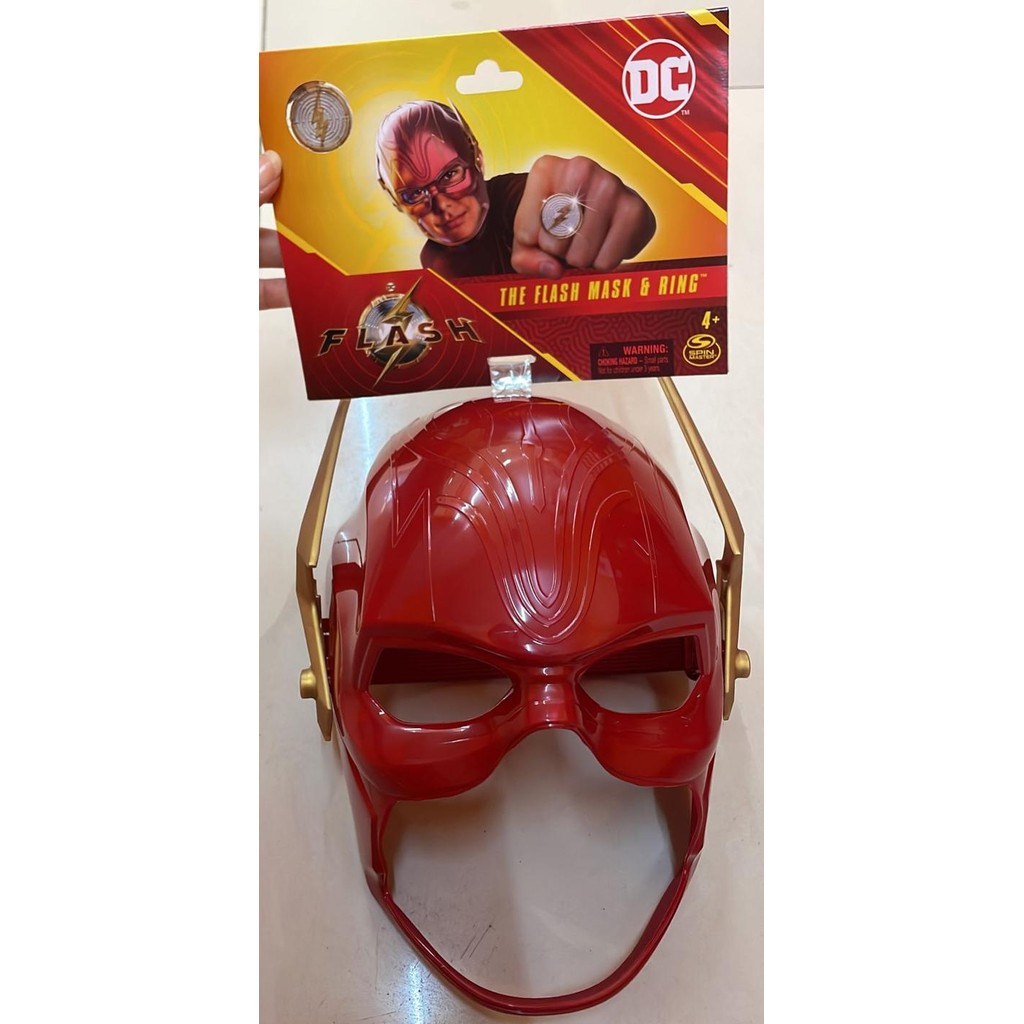 Sale: DC Flash The Flash Mask & Ring 4+ SpinMaster Original