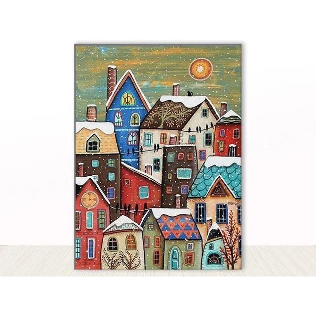 

Diamond Painting Set 5D full drill SQUARE Kreatifitas ( 30cm x 40cm ),keterampilan dan mainan anak