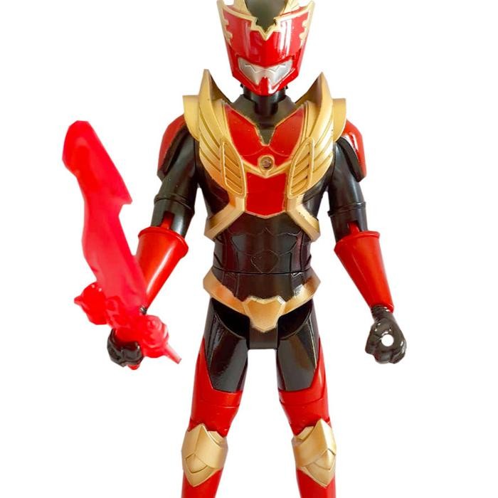 Mainan Robot Bima-S Masked Rider Lampu Senjata