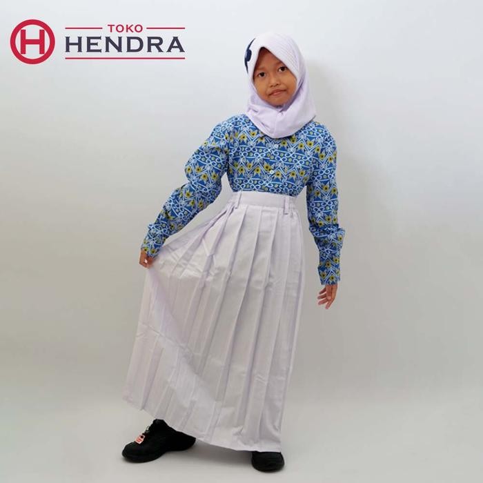 (Expert) Baju Batik SD Kota Depok Tangan Panjang Seragam Sekolah Batik Kota Depok