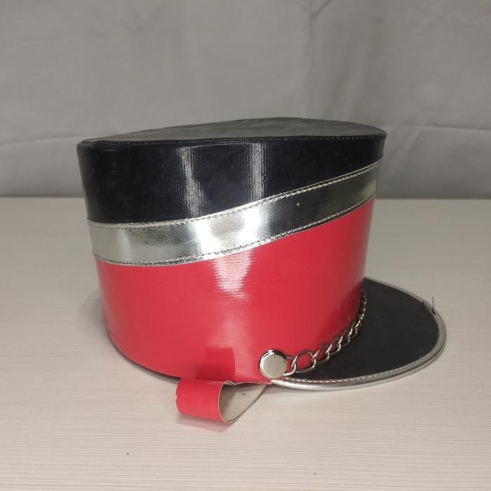 (Expert) Topi pasukan drumband marching SMA/dewasa pria wanita