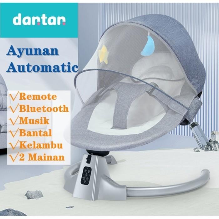 [Ready] Kursi Goyang Listrik Ayunan Bayi Otomatis Tempat Tidur Bayi Listrik