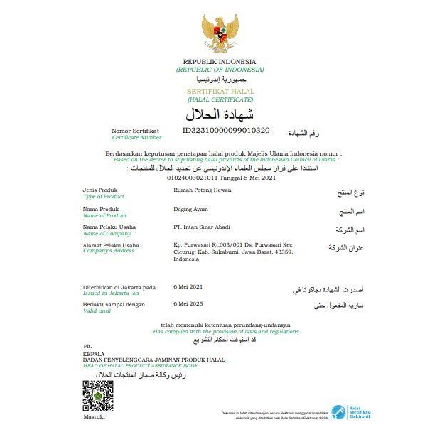 

FyZ KEN AGRO-PROBIOTIC CHICKEN Ayam Probiotik- FILLET FILET DADA PAHA