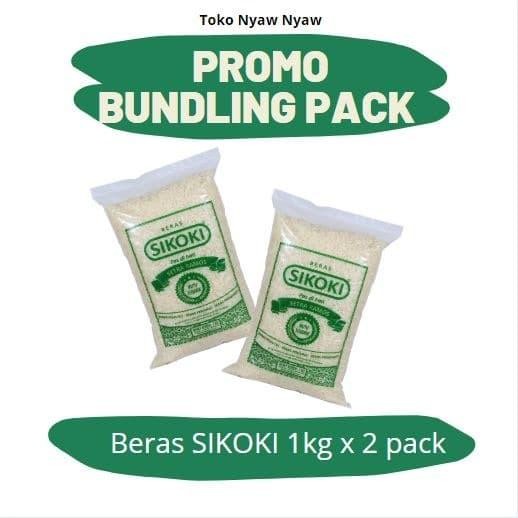 

Glx Promo Beras Ramos Sikoki 1kg x 2 (kepala, setra, pulen, Bundling 1 kg)