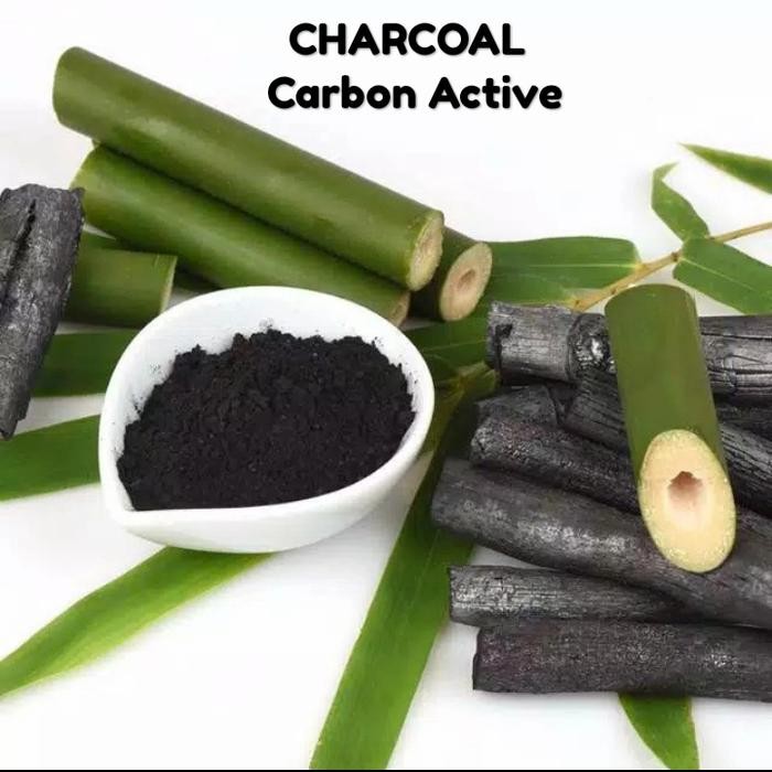 

FyZ Sale Disc 250g Activated Charcoal Powder(Arang Aktif Bamboo)Food Grade Hitam Bahan Tepung Baking