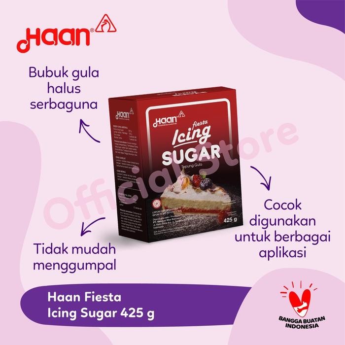 

FyZ HAAN FIESTA ICING SUGAR 425gr