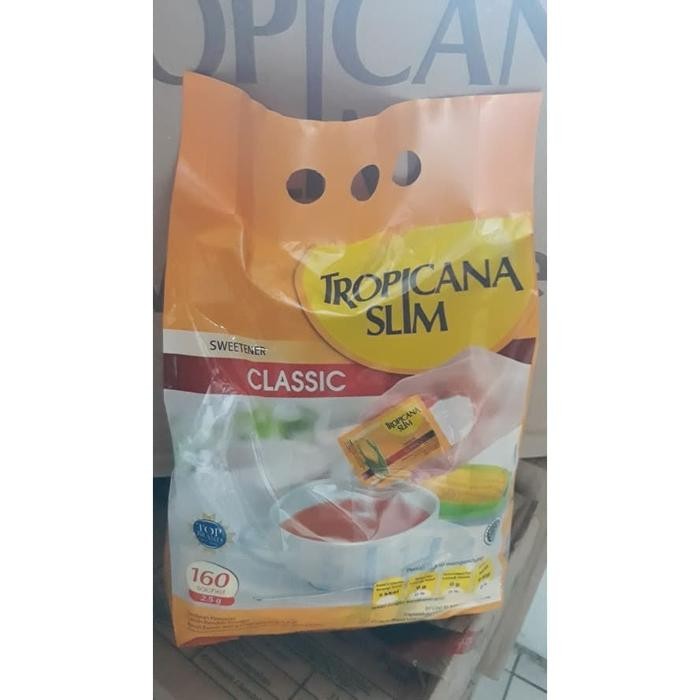 

FyZ Tropicana Slim sweetener classic Gula Jagung Rendah Kalori Isi 160pcs