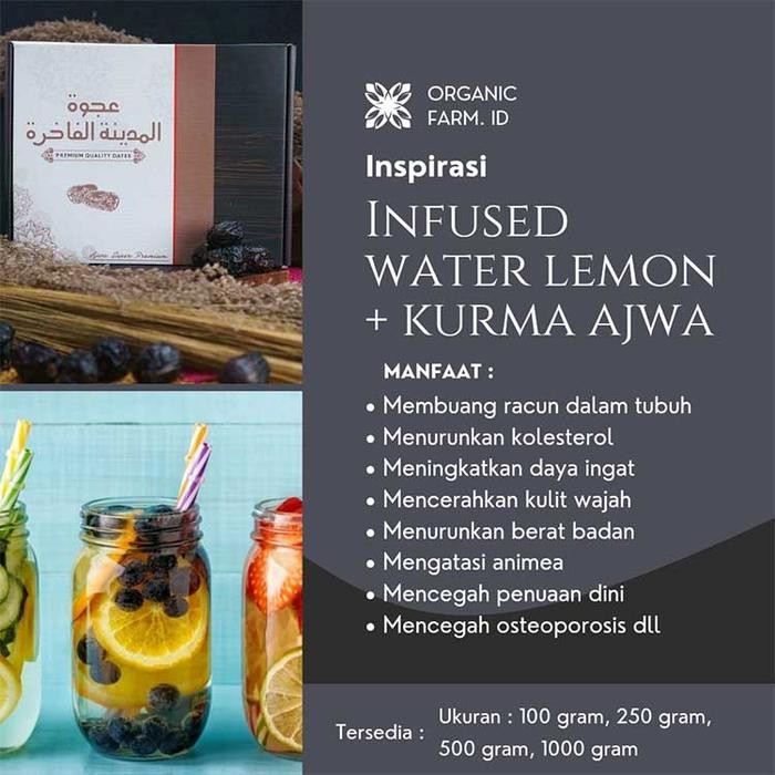 

Glx Kurma Ajwa / Nabi 500gr Asli Madinah Premium Quality