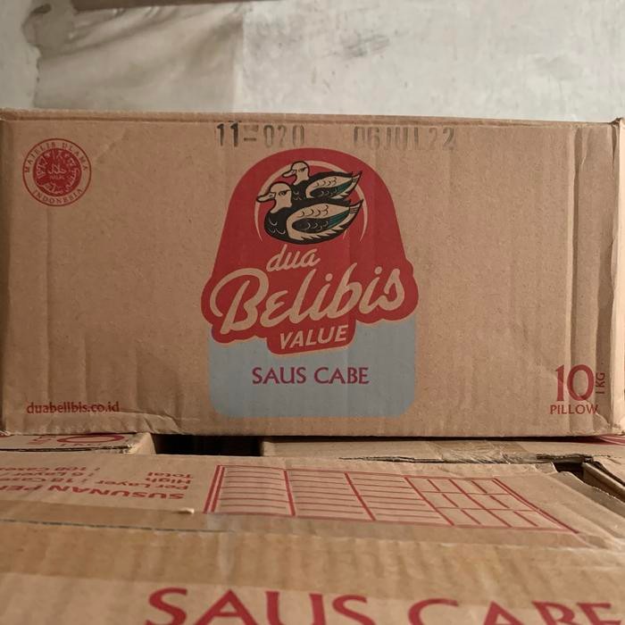 

Glx Sambal Belibis 1 kg 1 Dus isi 10pcs