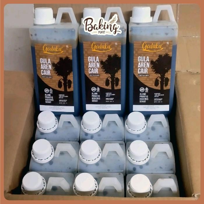 

FyZ Gula Aren Cair / GOOLAKA / 1 Lt - 1,3 Kg/ Lgsg Pabrik/ Kualitas super