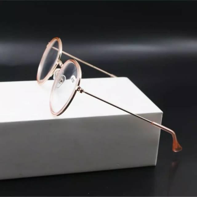 Kacamata minus remaja abg korea bulat retro