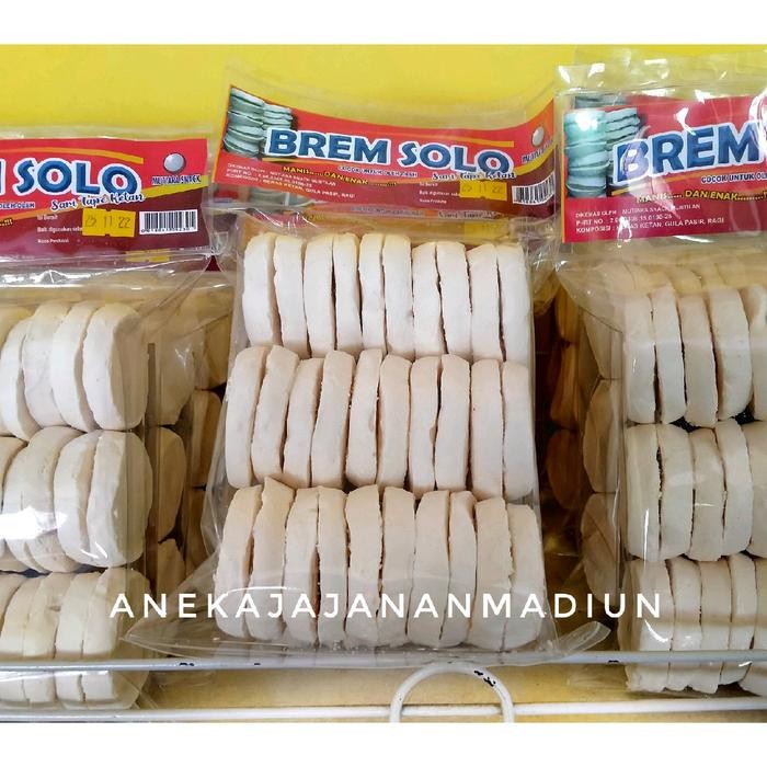 

TERLARIS Brem Solo Bulat Khas Enak Lumer Makanan Snacks Tradisional READY STOCK