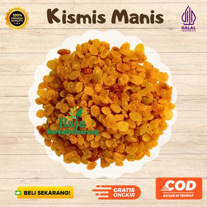 

ASLI Kismis Manis Premium Khas Arab Saudi 100% Kemasan Repack Pouch 1KG Makanan Oleh Oleh Gift Haji