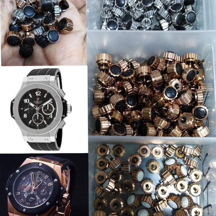 knop crown Jam Tangan Hublot Big bang