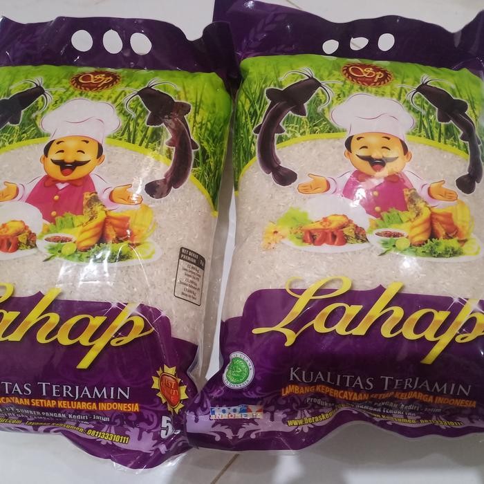 

beras lahap 5kg kemasan pouch