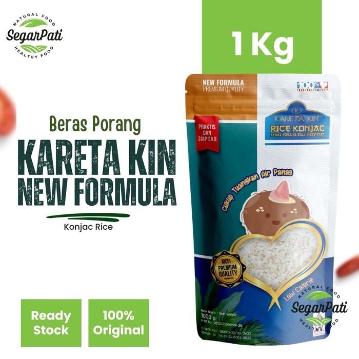 

Kareta Kin New Formula Beras Porang 1 Kg Konjac Rice