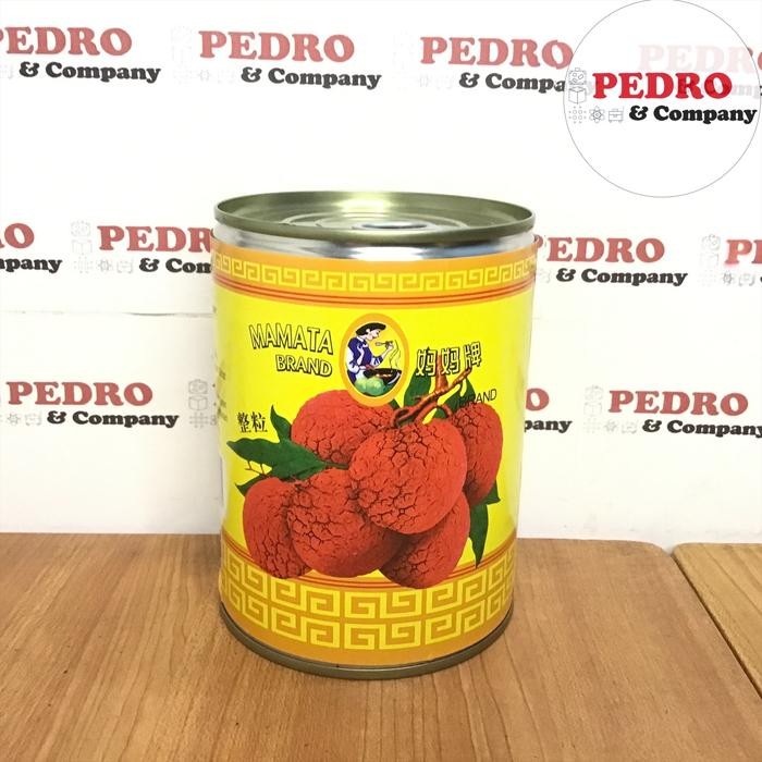 

Gdh Mamata Lychees in syrup 567 gram - lychee kaleng buah leci sirup manis