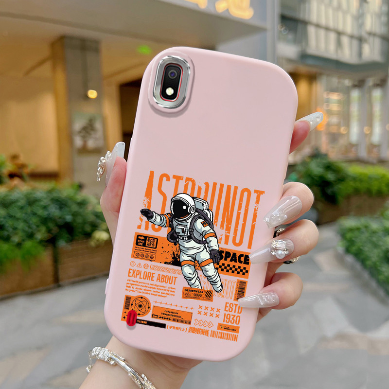 Casing Hp Untuk Samsung Galaxy A10 A10s M01s Case Casing Astronot ruang angkasa HP Kesing Ponsel Sof