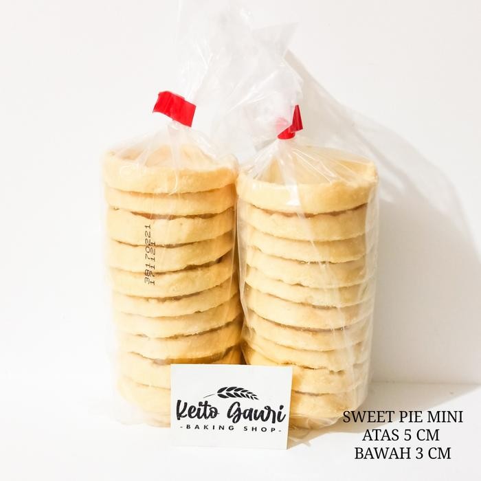 

Ger Bon Chef Mini Sweet Pie isi 10 Pcs Kulit Pie Siap Pakai KHUSUS OJOL