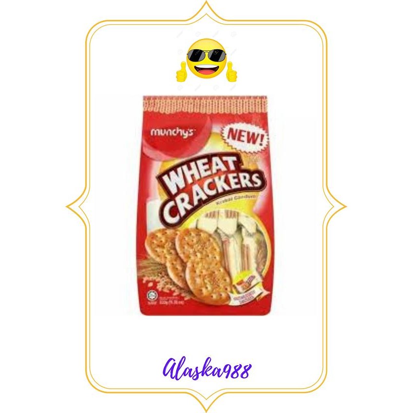 

Ger MUNCHYS WHEAT CRACKERS - MUNCHY'S KRAKER GANDUM