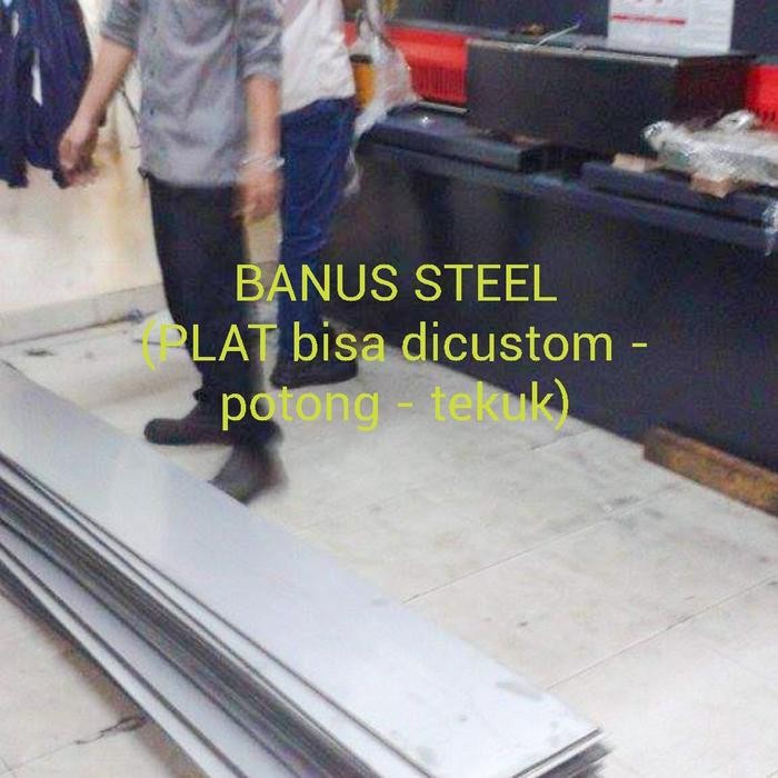 Plat stainless 304 2 mm / plat stainless sus 304 tebal 2 mm ss 304 masih ready