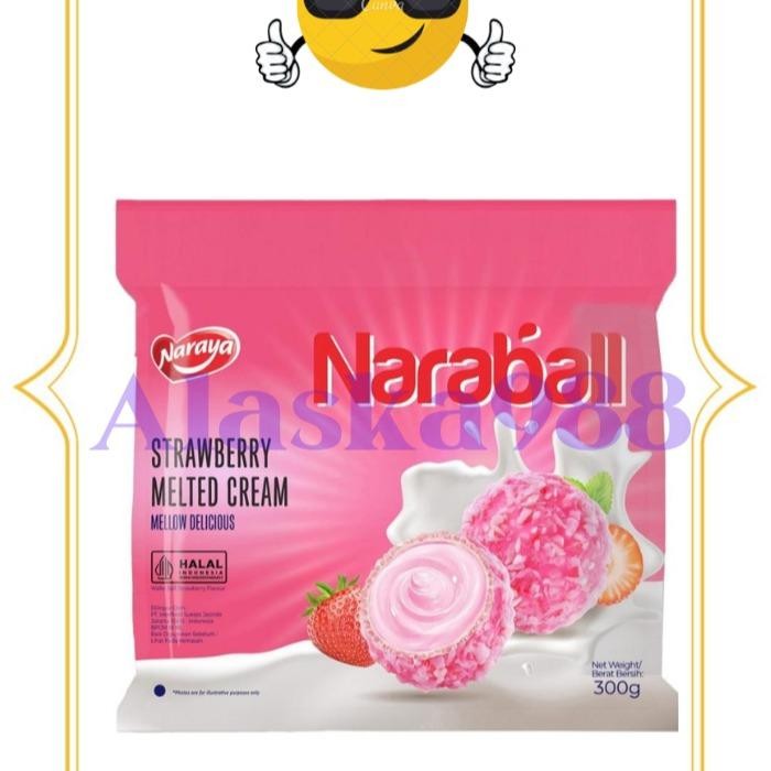 

Ger Naraya Naraball Melted Cream Ball Wafer / Naraball Wafer Ball