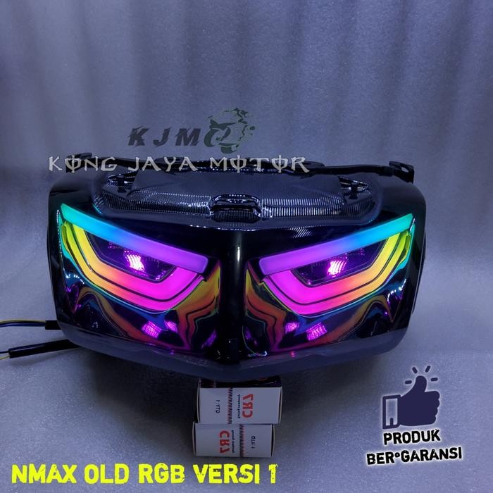 Lampu Belakang Nmax Old Stoplamp Nmax Old Rgb Cr7 Running Gratisongkir