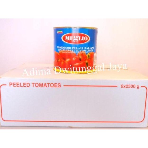 

Gdh Tomat Itali / Tomato Whole Peeled Meglio 6x2,55 Kg - Karton