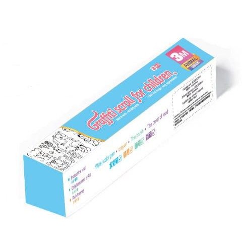 

Mainan Edukasi Anak Kertas Gambar, Drawing Roll 3M Free Crayon Joyko Gratisongkir