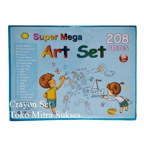 

Crayon Set 208 Pcs Gratisongkir