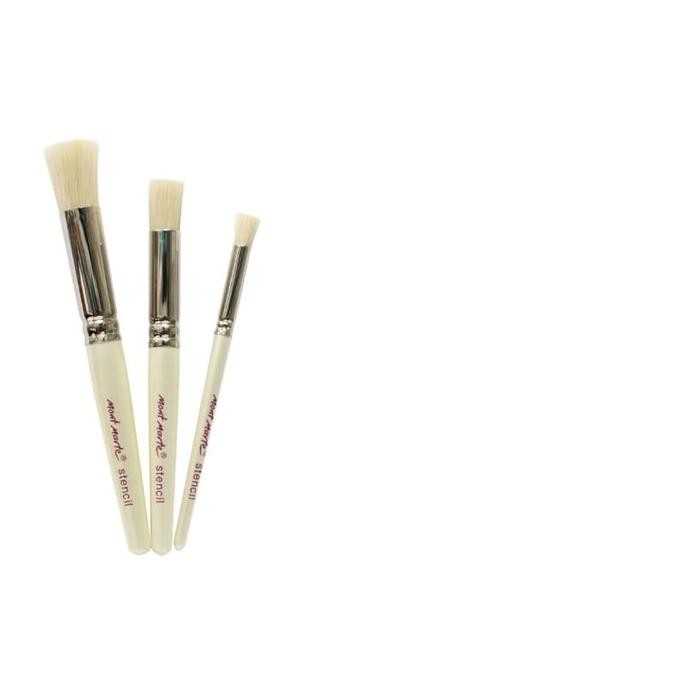 

Mont Marte Professional Stencil Brush Set 12, 8, 4 Gratisongkir