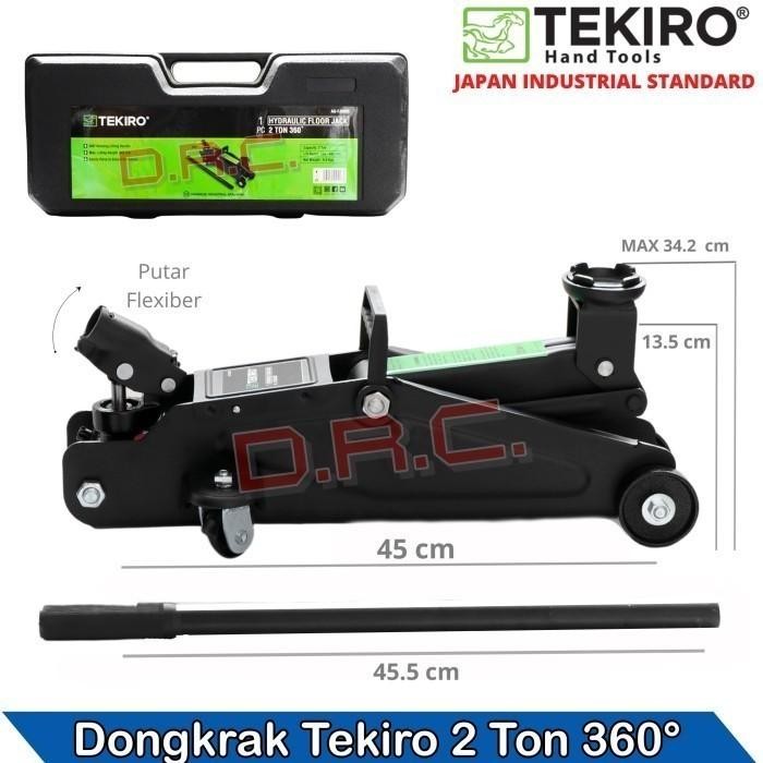 Dongkrak Buaya 2 Ton Ceper Mobil Hydraulic Tekiro Dongkrak Putar 360 Best Quality