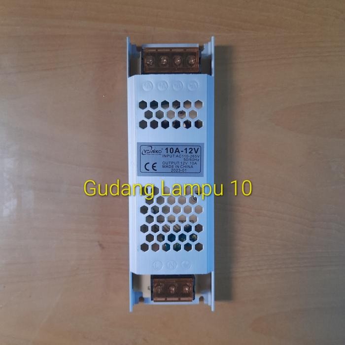 Adaptor Slim 10 Ampere 12 Volt