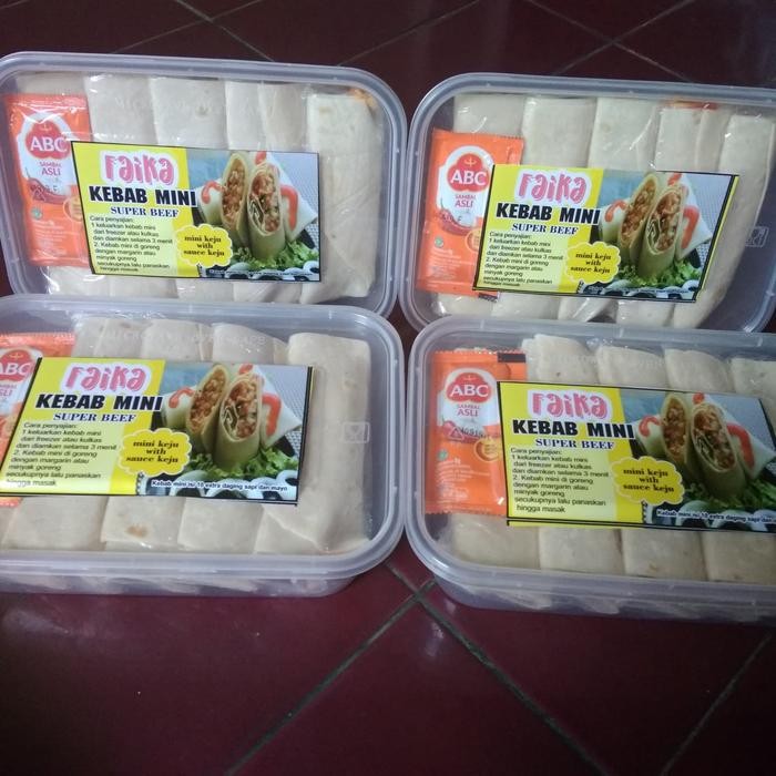 

Ger Kebab frozen mini keju isi 10 GROSIR