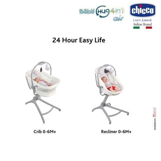 Chicco Baby Hug 4 In 1 Air / Tempat Tidur Bayi Multifungsi Kursi Anak / Tempat Tidur Anak / Tempat