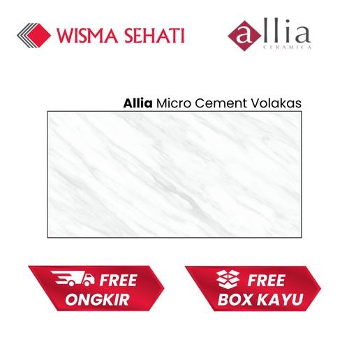 Granit TIles 90x180 Allia Micro Cement Volakas
