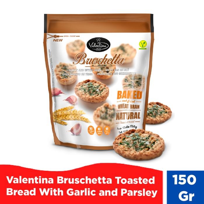 

Ger Valentina Bruschetta Toasted Bread With Garlic and Parsley 150Gr
