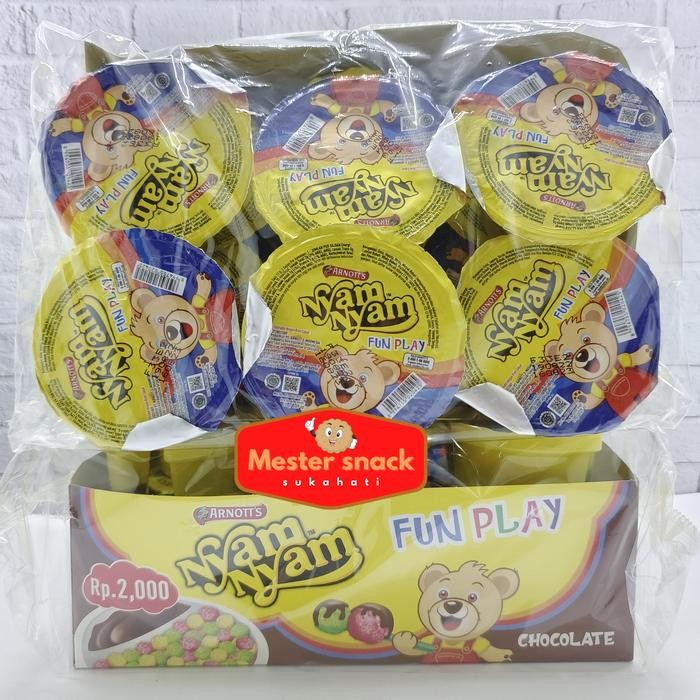 

Ger Nyam Nyam Cokelat 11 gram (1 pack isi 12 pcs)