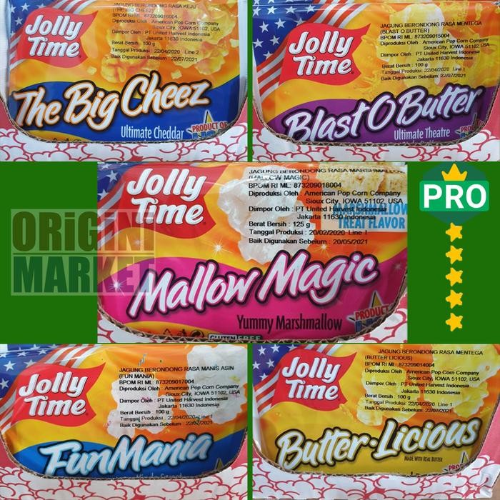 

Ger Pop Corn Jolly Time / PopCorn JollyTime ALL VARIANT