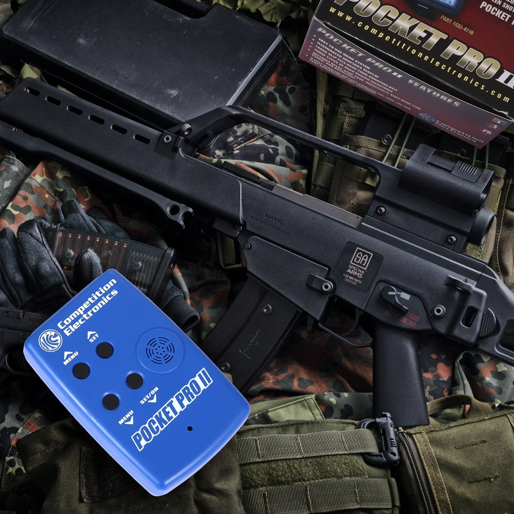 Electronic Shooting Timer Shot Timers for Firearms Airsoft Stop Watch Steel Challenge Multiple Shot