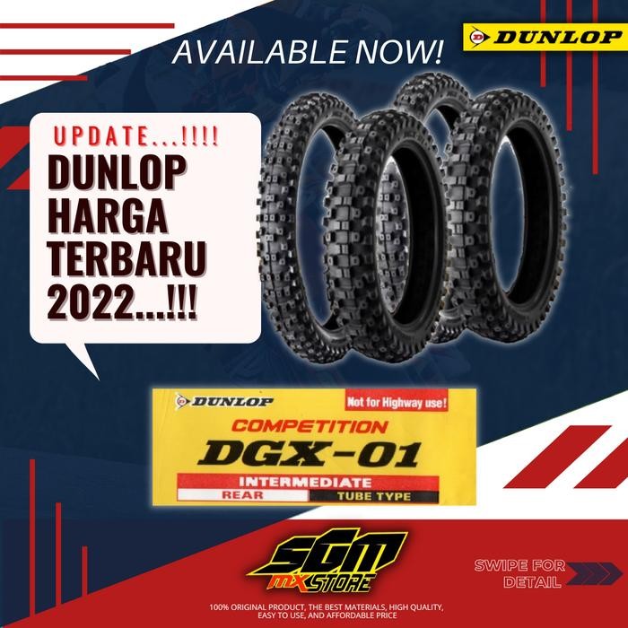 Ban Trail Dunlop Dgx 01 Ring 18 / 19 / 21 Hemat