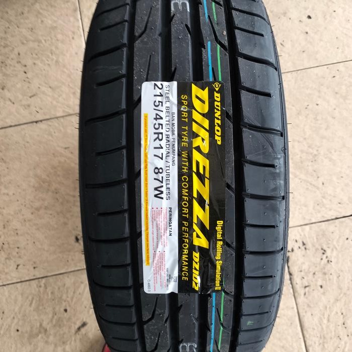 Ban Dunlop Direzza Ukuran 215/45 R17 87W Restock