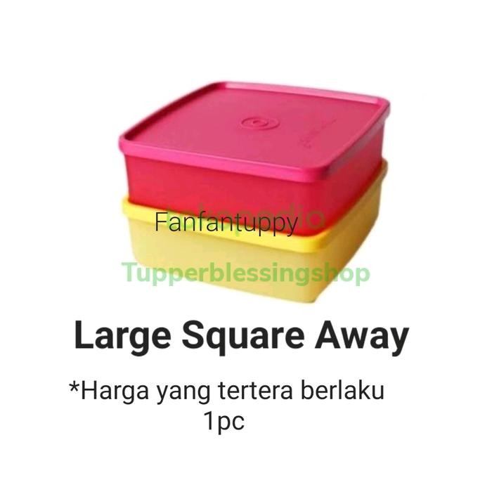 Large Square Away Tupperware