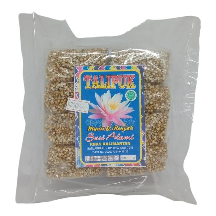 

Talipuk Sari Alami - Cemilan Biji Teratai Khas Banjar - Kemasan Pouch