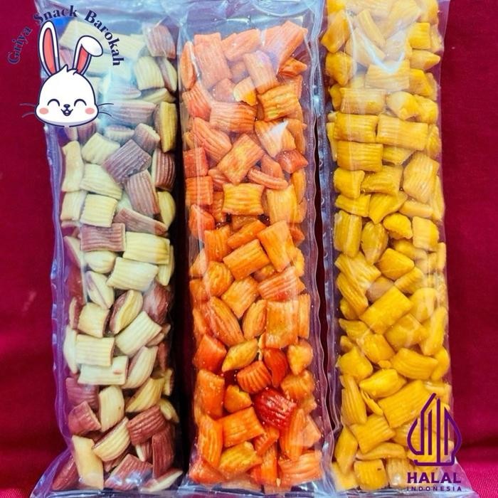

Snack pang-pang kemasan mini 210 gram (3 pcs) Cemilan Food