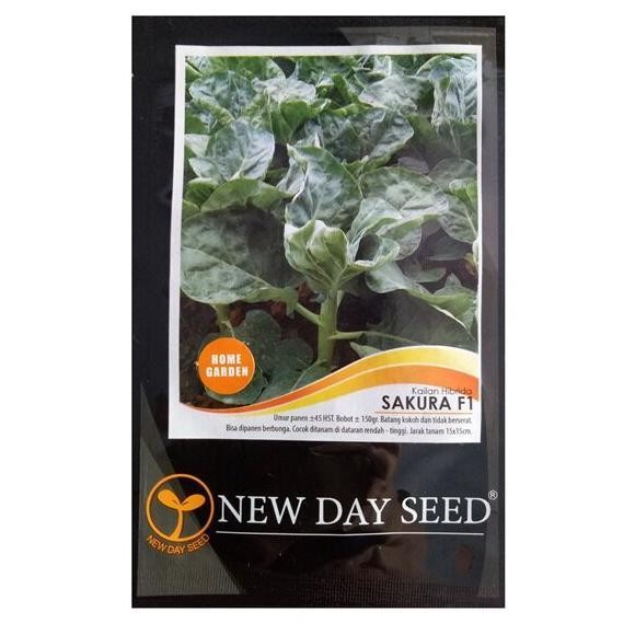 

Benih Bibit Sayur Kailan Sakura F1 2gr New Day Seed Sayuran Hidroponik