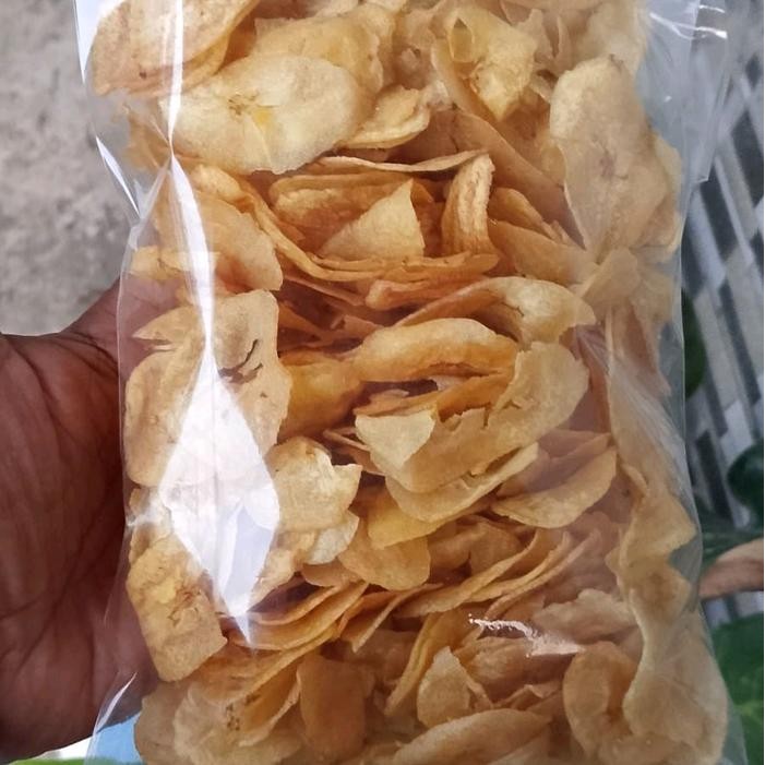 

kripik pisang varian original rasa sedap gurih dan sedap manis, 250 gram/kemasan, kripik pisang,