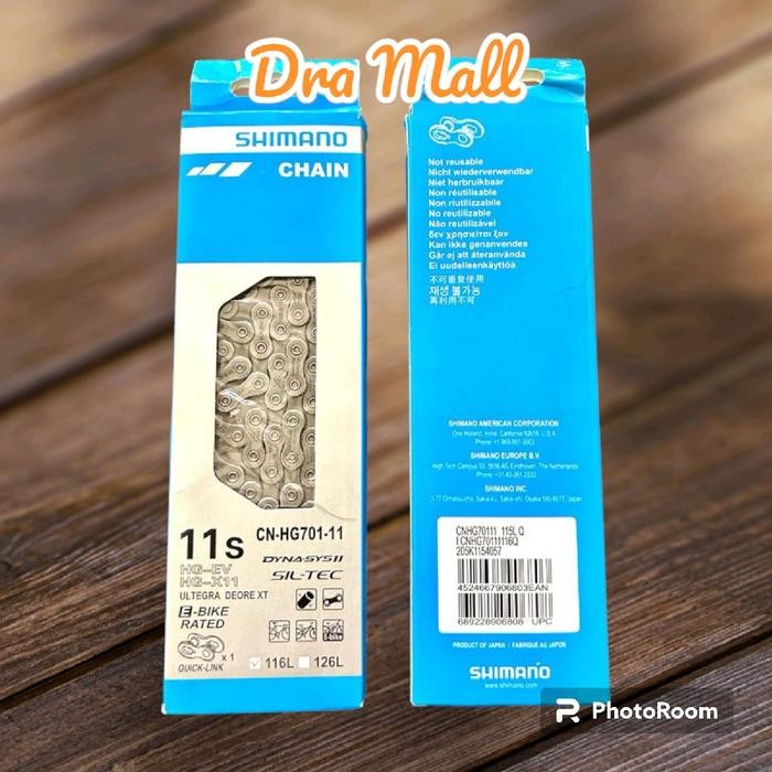 Rantai Sepeda 11 Speed Shimano Cn Hg 701 & Shimano Cn Hg 901 #Gratisongkir