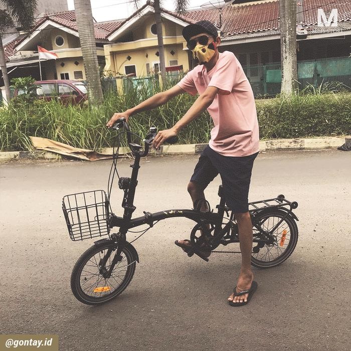 Keranjang Sepeda Lipat Front Block #Gratisongkir